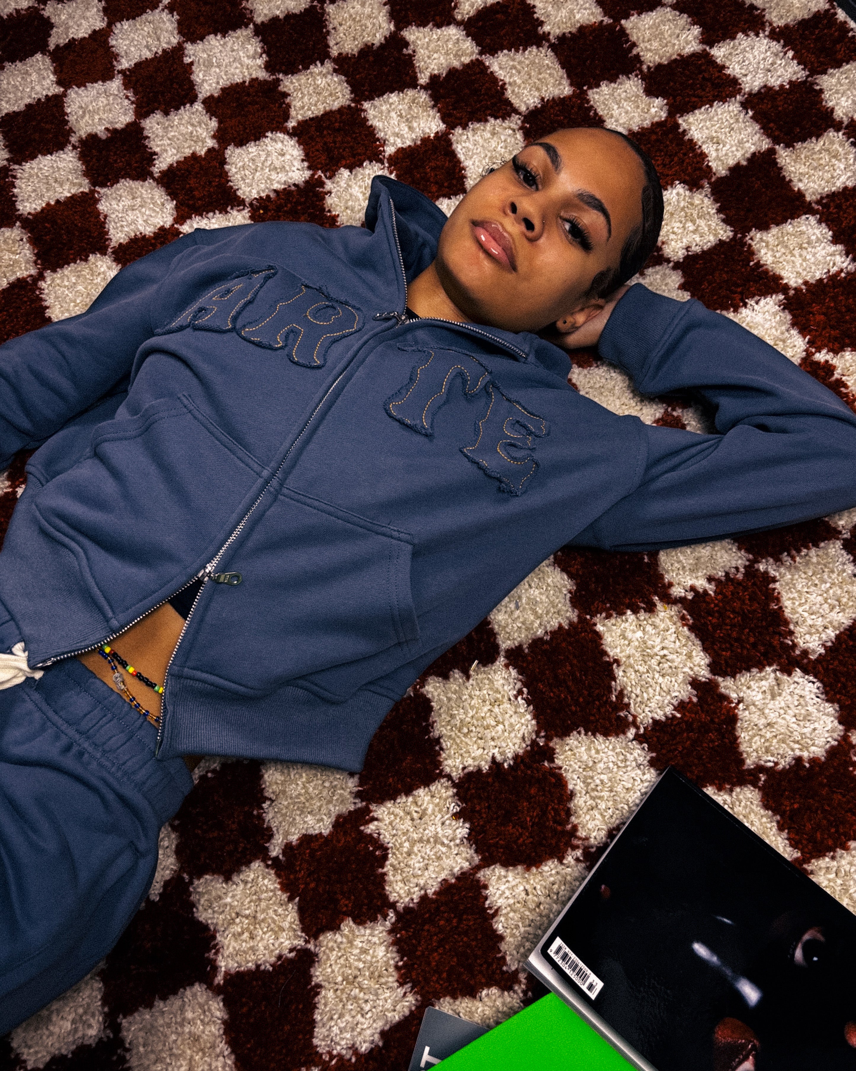 Reconstructed Zip Hoodie